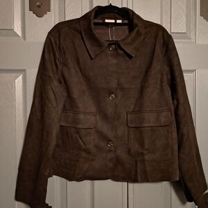 Elegant Dark Black Jacket